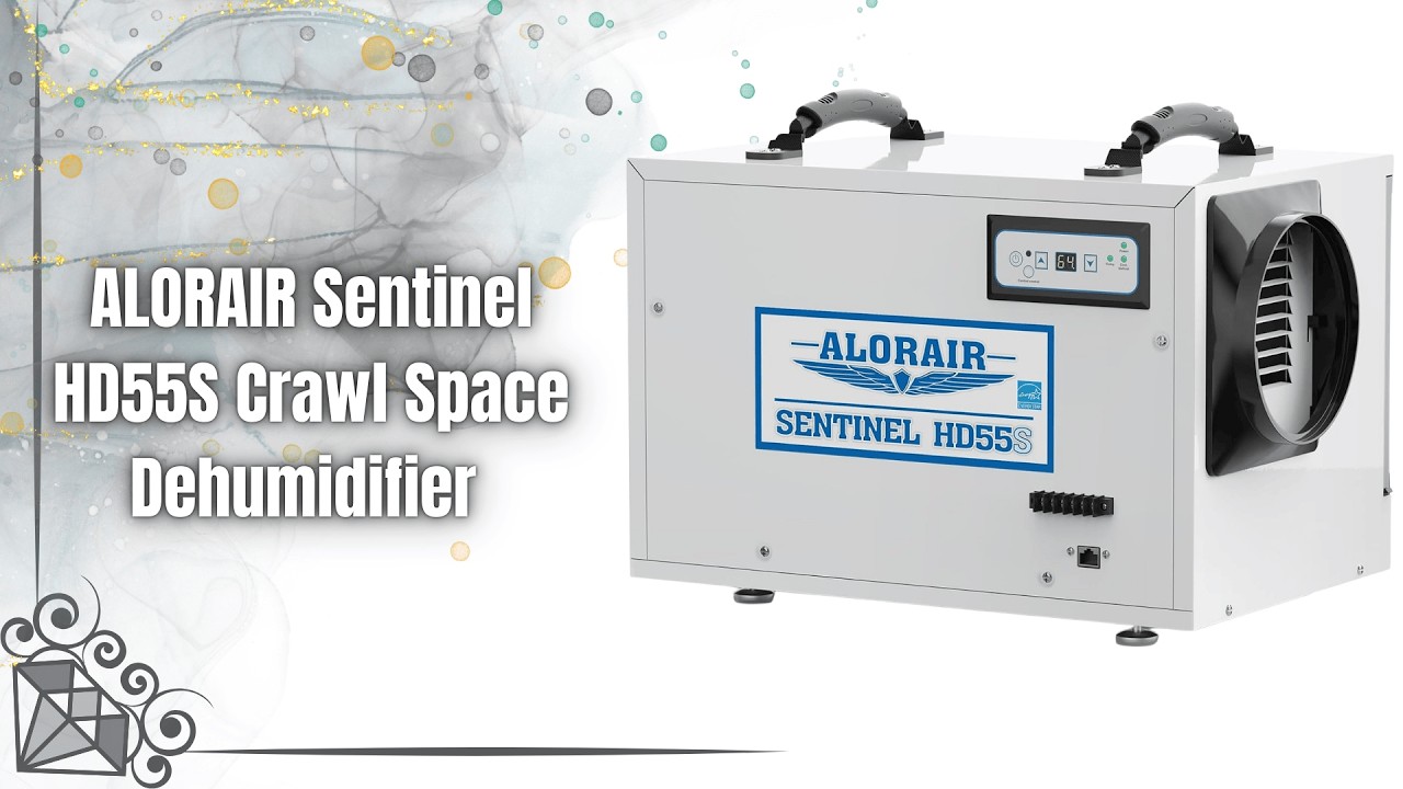 ALORAIR Sentinel HD55S Review | 120 PPD Crawl Space Dehumidifier Beast!