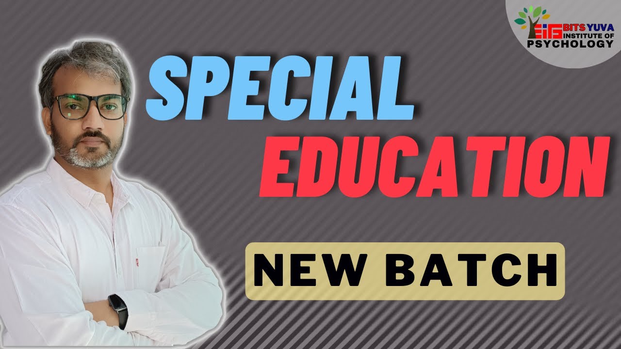 SPECIAL EDUCATION | TGT/PRT | NEW BATCH | COMPLETE COURSE | BITSYUVA WITH DEEPAK SIR