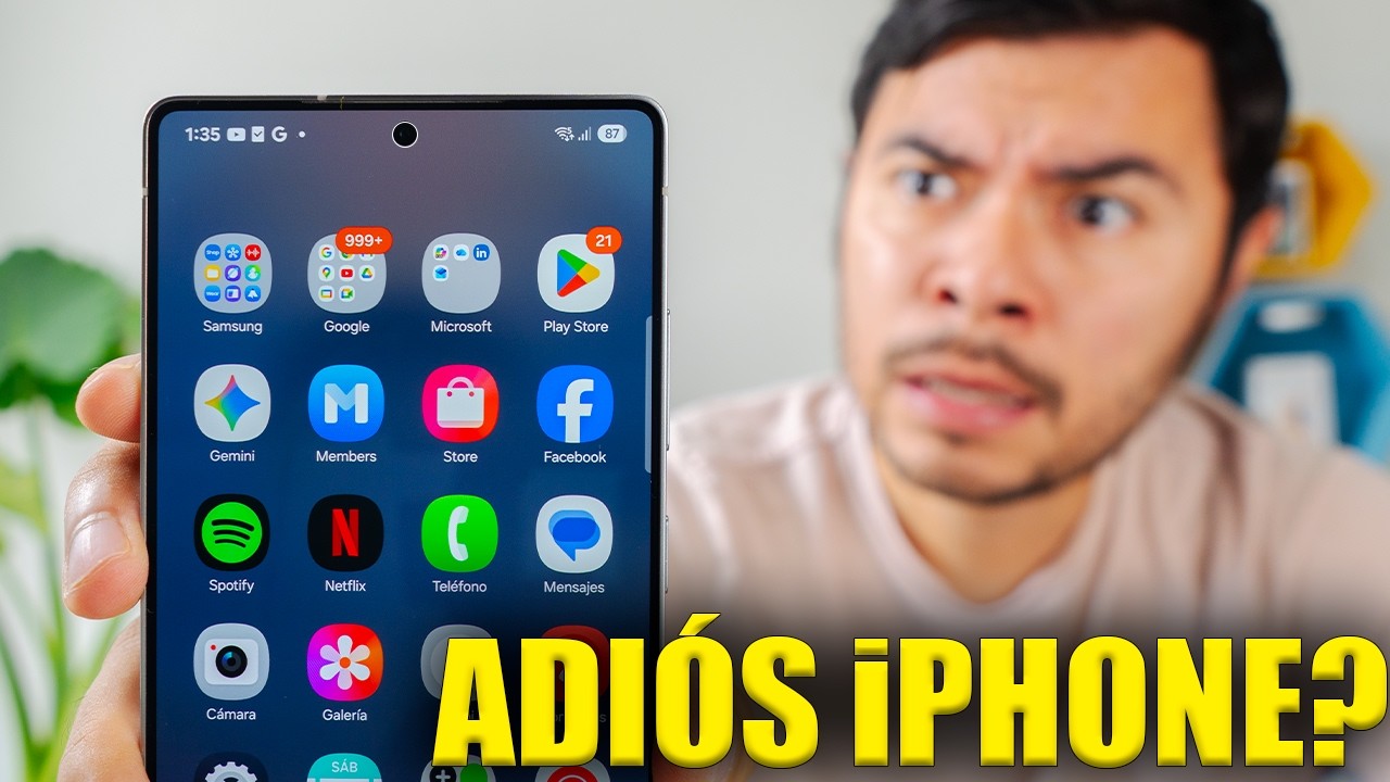 Toda mi vida con iPhone&hellip; &iquest;y ahora un Galaxy S25 Ultra? 😱 Unboxing REAL
