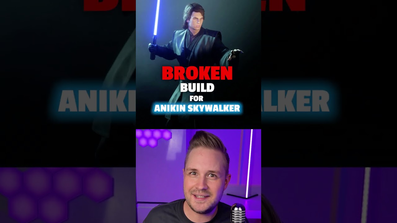 💯The best star cards build for Anakin Skywalker in Battlefront 2 (Heroes vs Villains) #battlefront2
