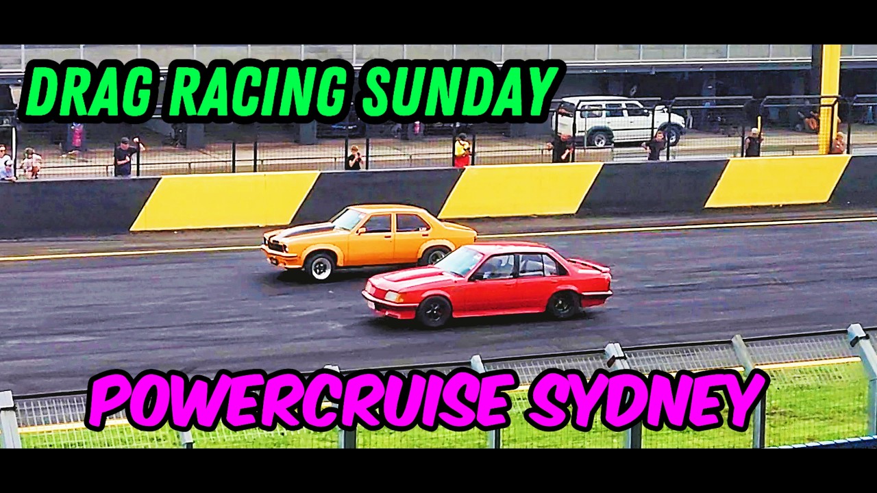 Sunday Off street drags at Powercruise 99.9 Sydney