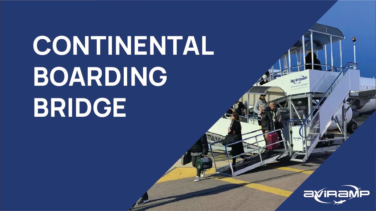 Aviramp Continental Aircraft Boarding Bridge 2024