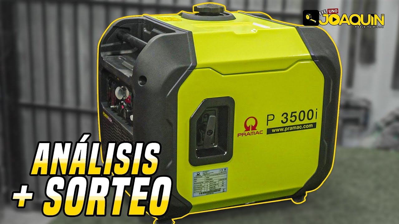 LO ÚLTIMO EN GENERADOR PORTATIL - PRAMAC P 3500i