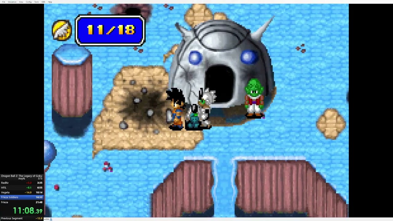 Dragon Ball Z: The Legacy of Goku Speedrun WR 20:55