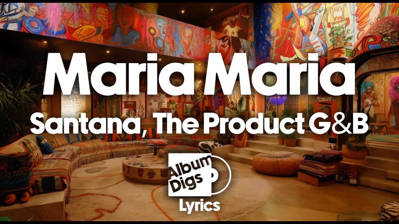 Santana - Maria Maria (feat. The Product G&B) (Sped Up) [Lyric Video]