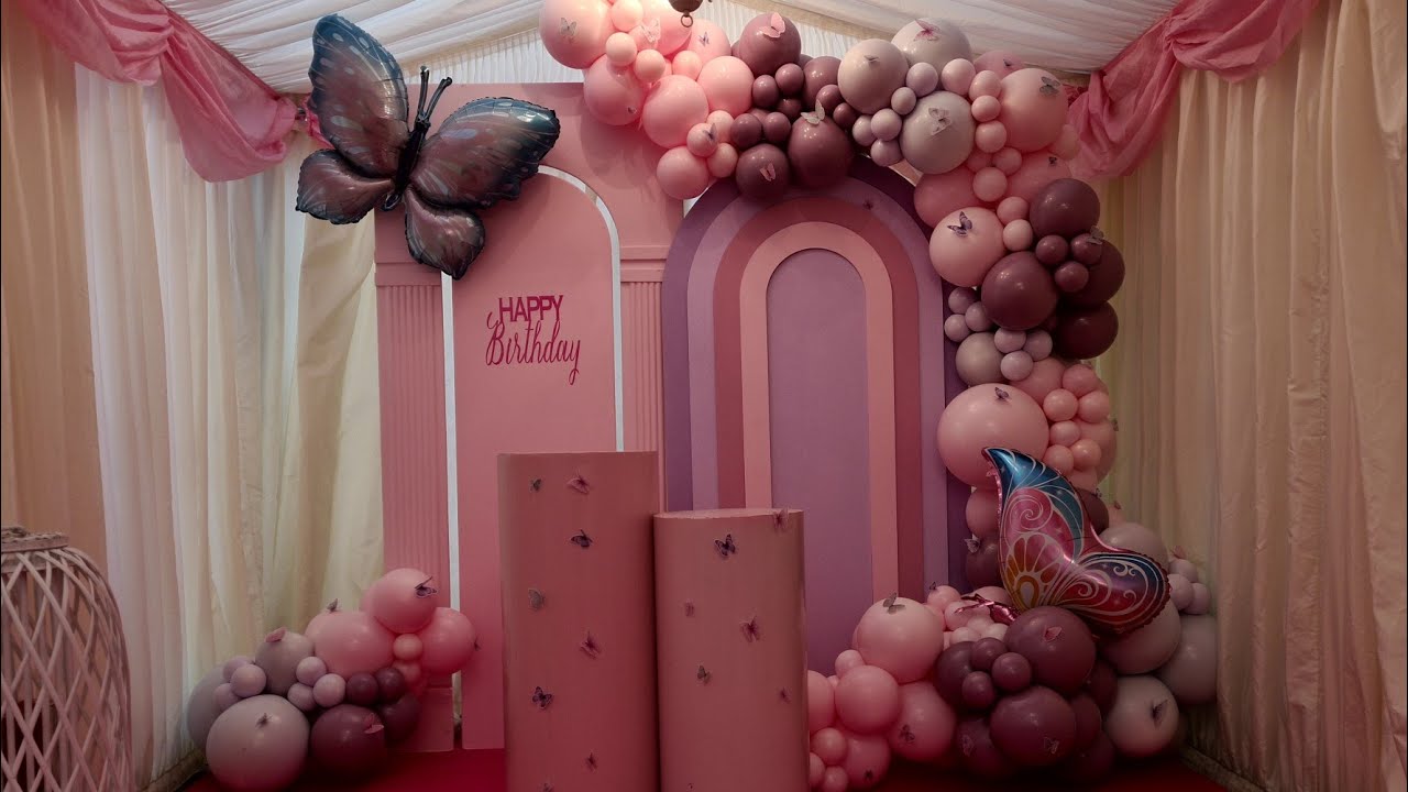 Create With Me For A 10th Birthday Garden Party || Balloon decoration Ideas