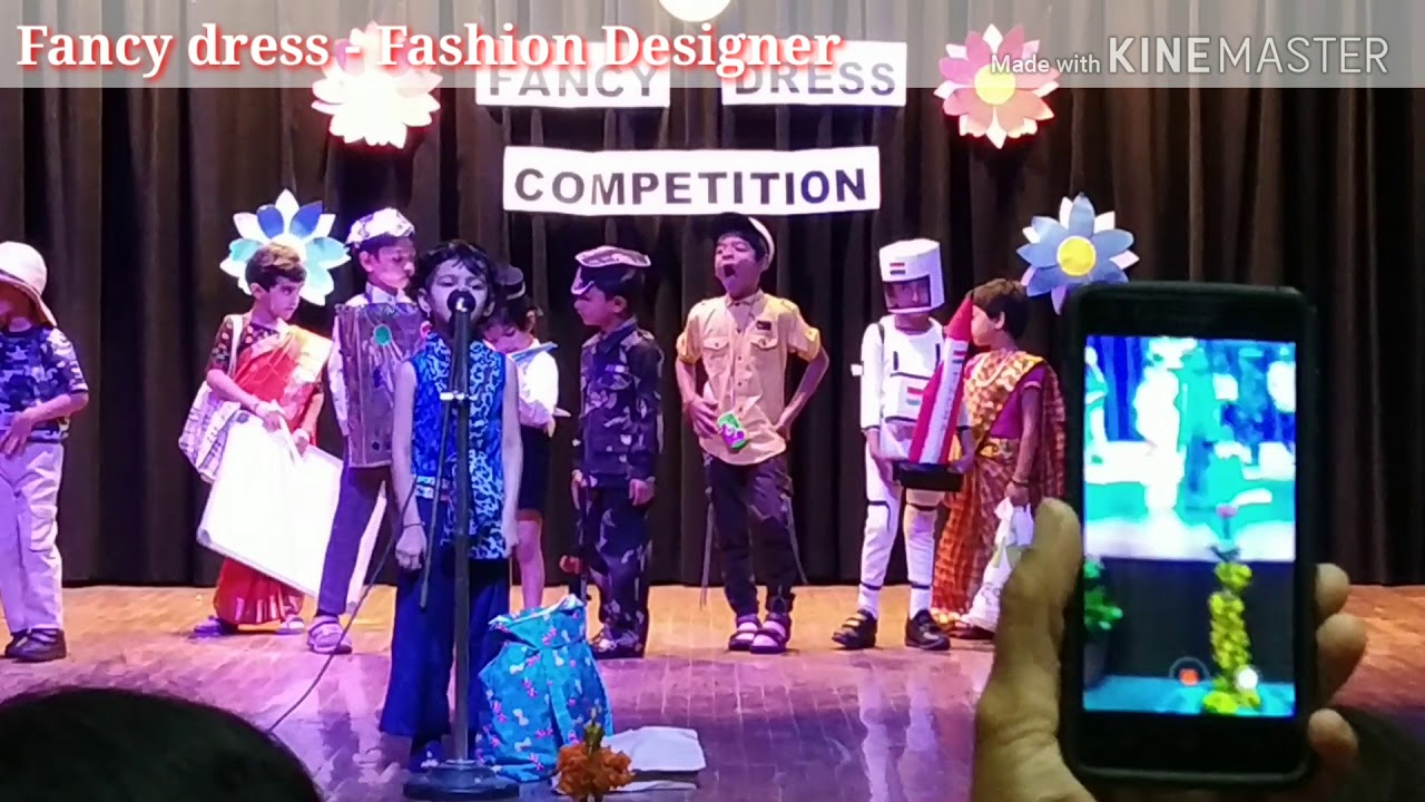 LKG / UKG Fancy dress Competition - Fashion Designer