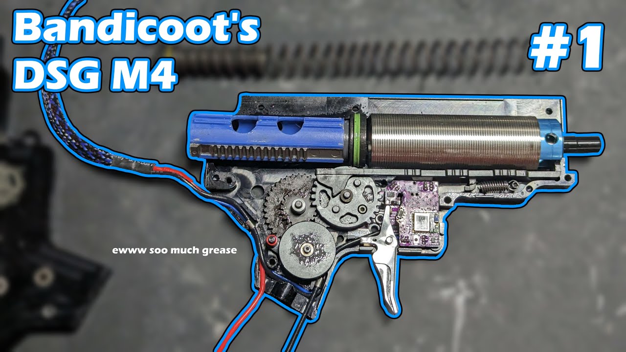 Bandicoot's #airsoft DSG M4 |  Part 1