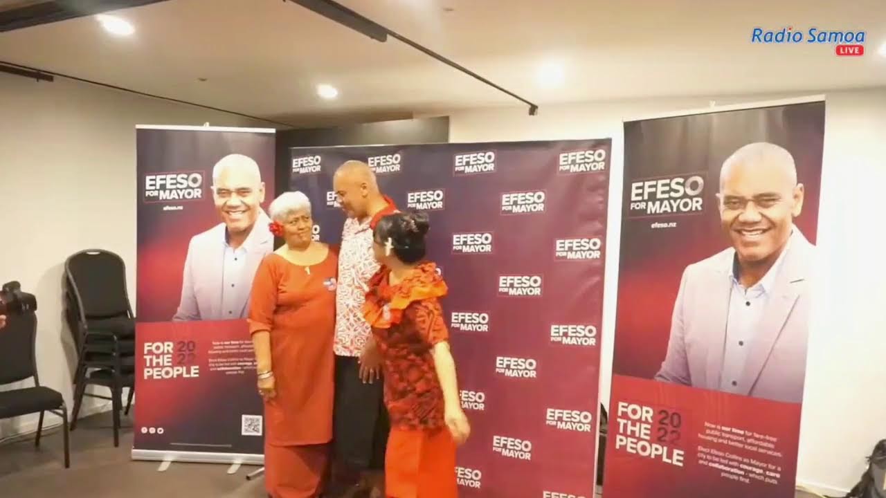 Fa'anana Efeso Collins - Samoan Fundraising Dinner - 19 Aug 2022