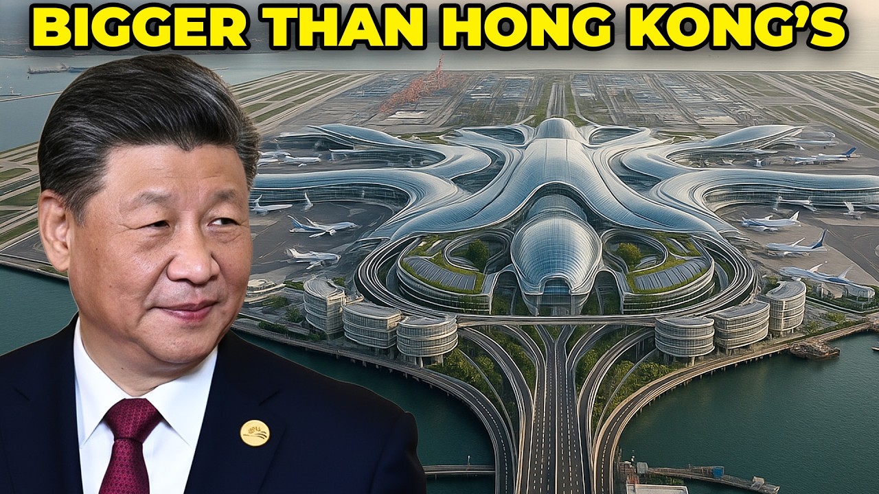 China Is Building the World&rsquo;s Largest Island Airport