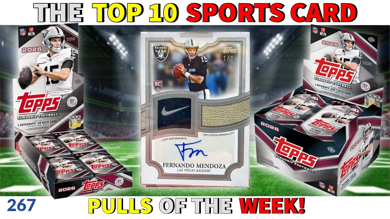 НЕДЕЛЯ РЕЛИЗА TOPPS FOOTBALL! 🚨 | Топ-10 спортивных карточек недели