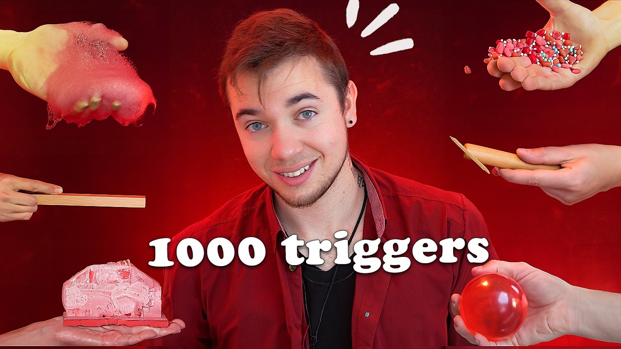 ASMR 1H : AVEC 999 TRINGLES ! SANS PARLER !