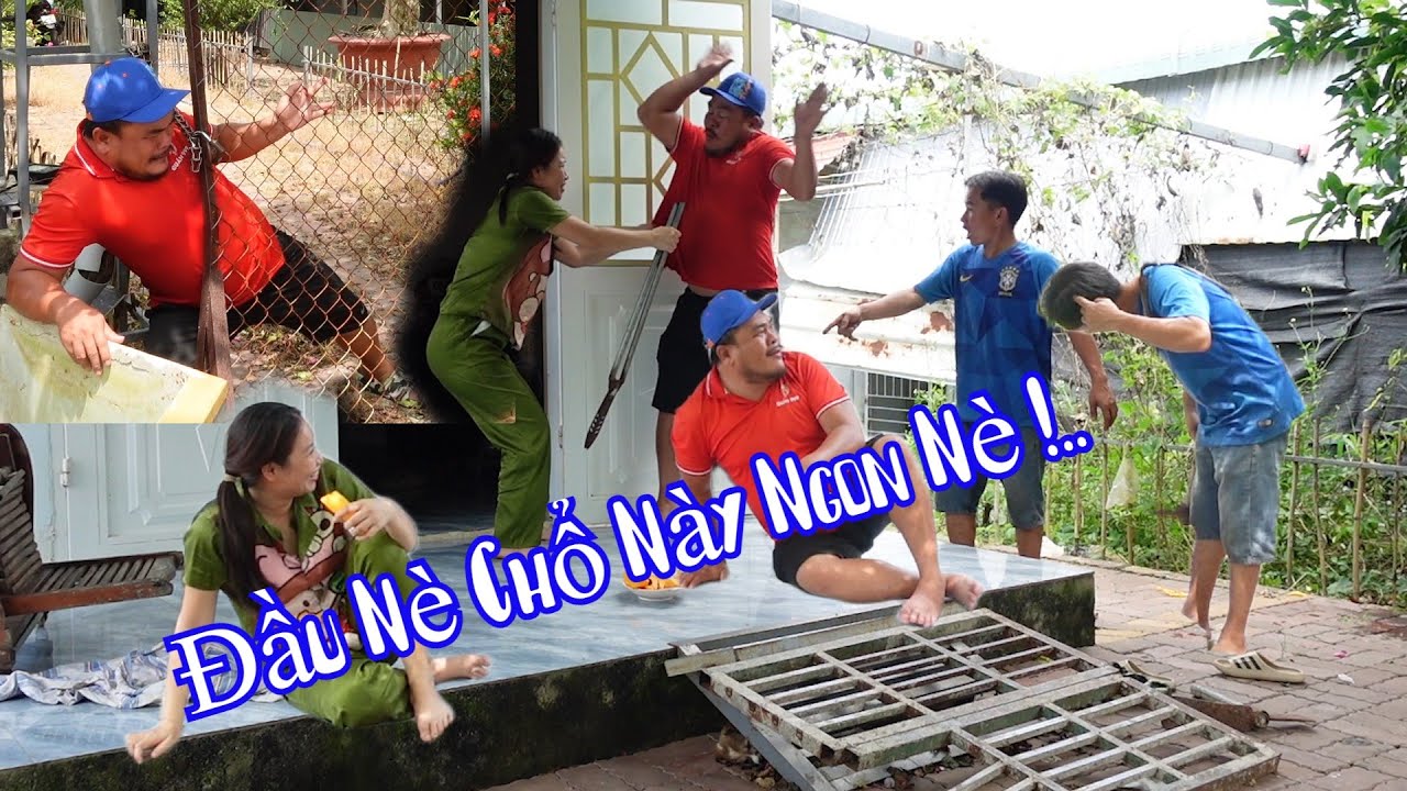Bà Bé Đụng Độ Anh  Chăn Bò Nữa Lần Này Chạy Té Khói Chui  Rào Khó Thoát