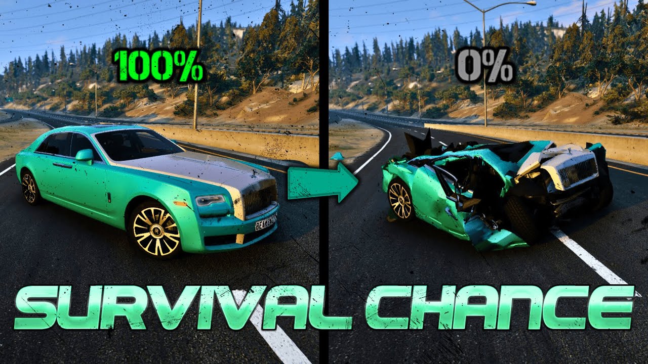 Realistic Survival Chance Crashes | BeamNG.drive