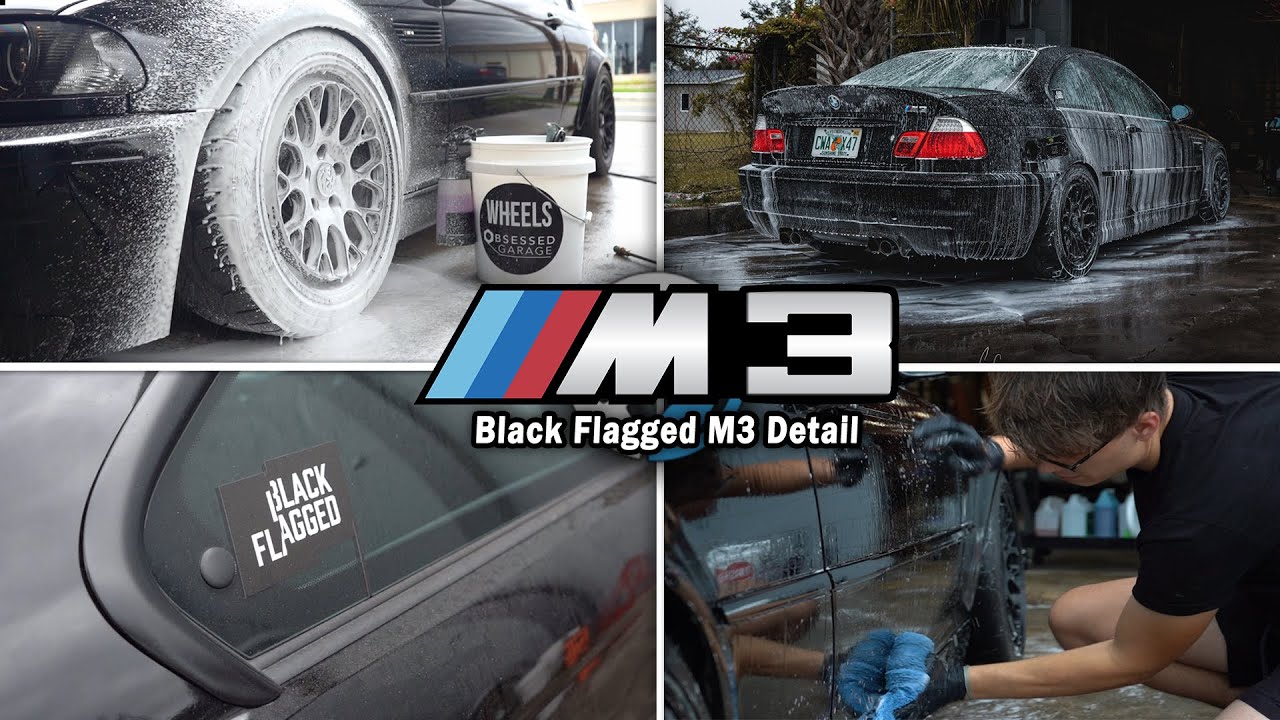 BMW E46 M3 | M3 с чёрным флагом теперь в деталях