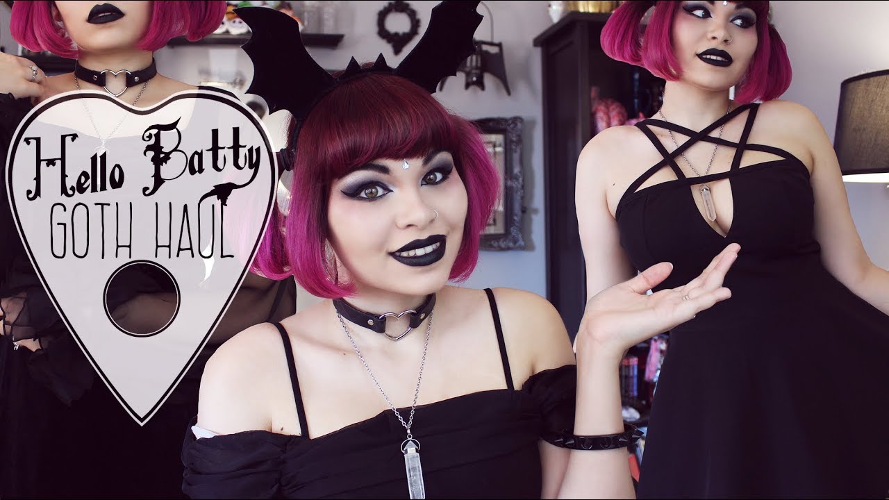 Affordable GOTH Clothing Haul ❤ Hello Batty ❤