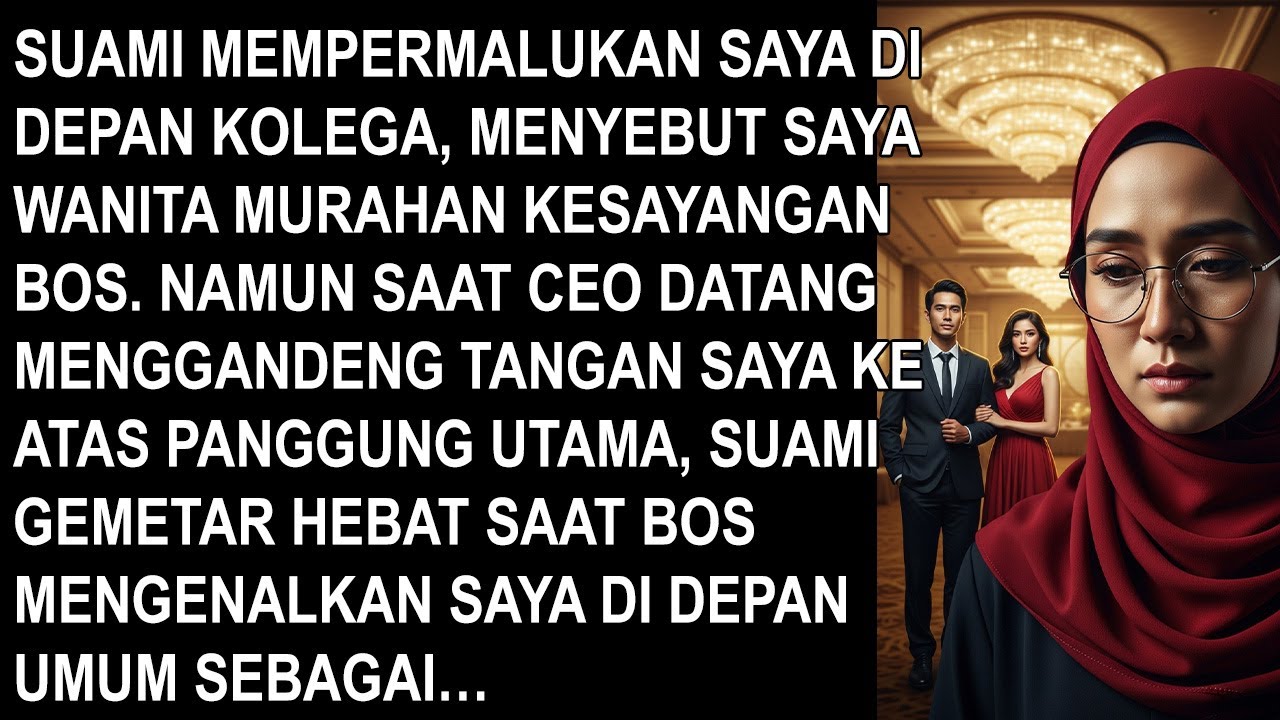 DITUDUH JADI SIMPANAN BOS OLEH SUAMI—PAS PESTA KANTOR, SEMUA TUNDUK SAMA SAYA