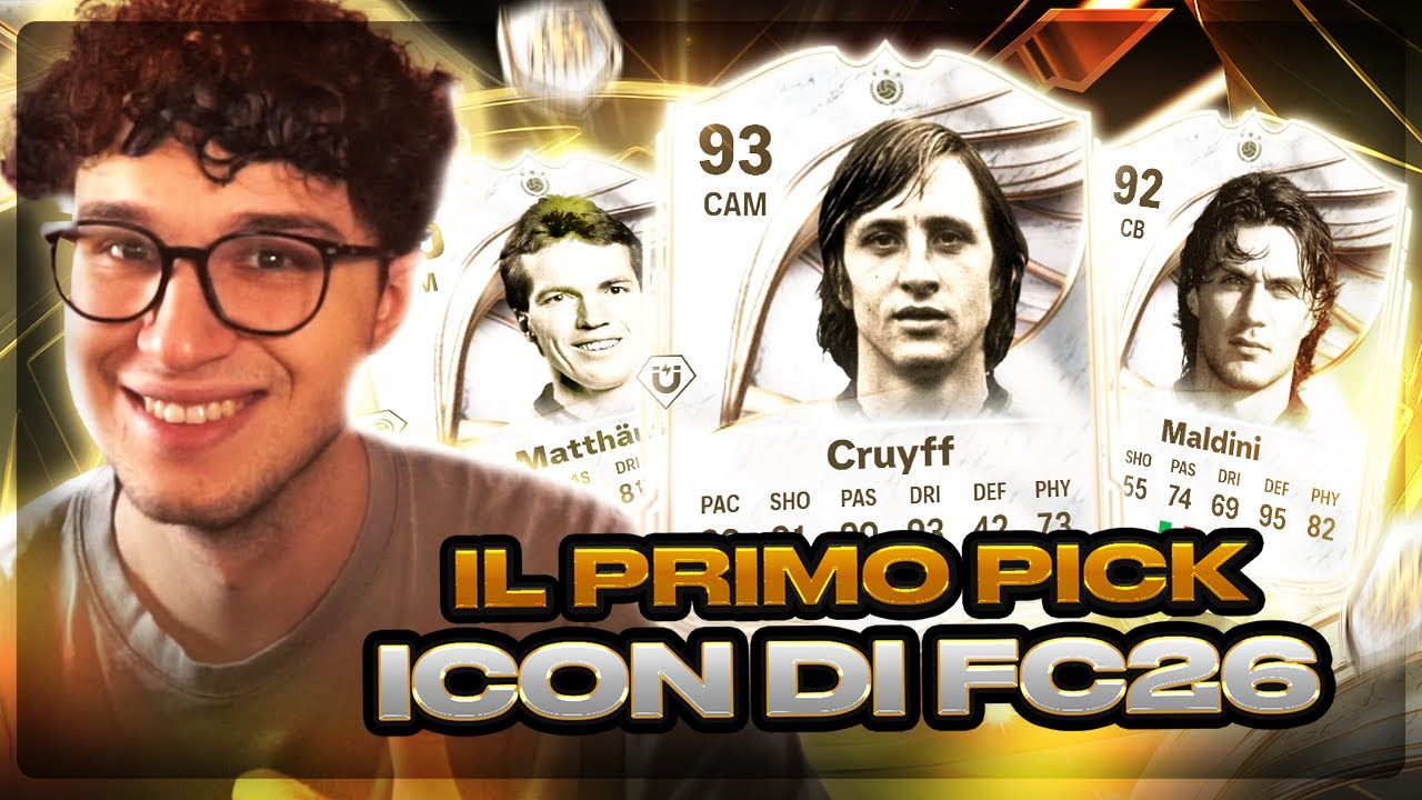 50x ICON PICK DECIDONO LE VOSTRE SQUADRE: IL PRIMO IN FC26!