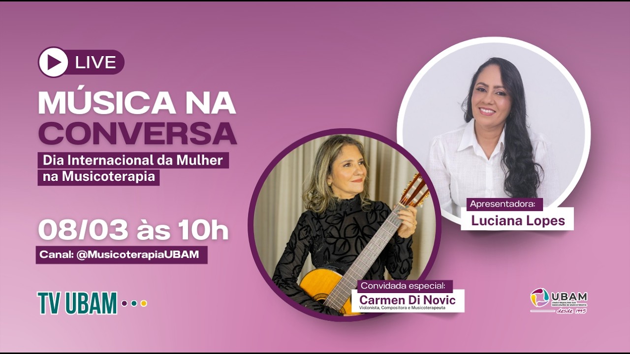 Música na Conversa: Dia Internacional da Mulher