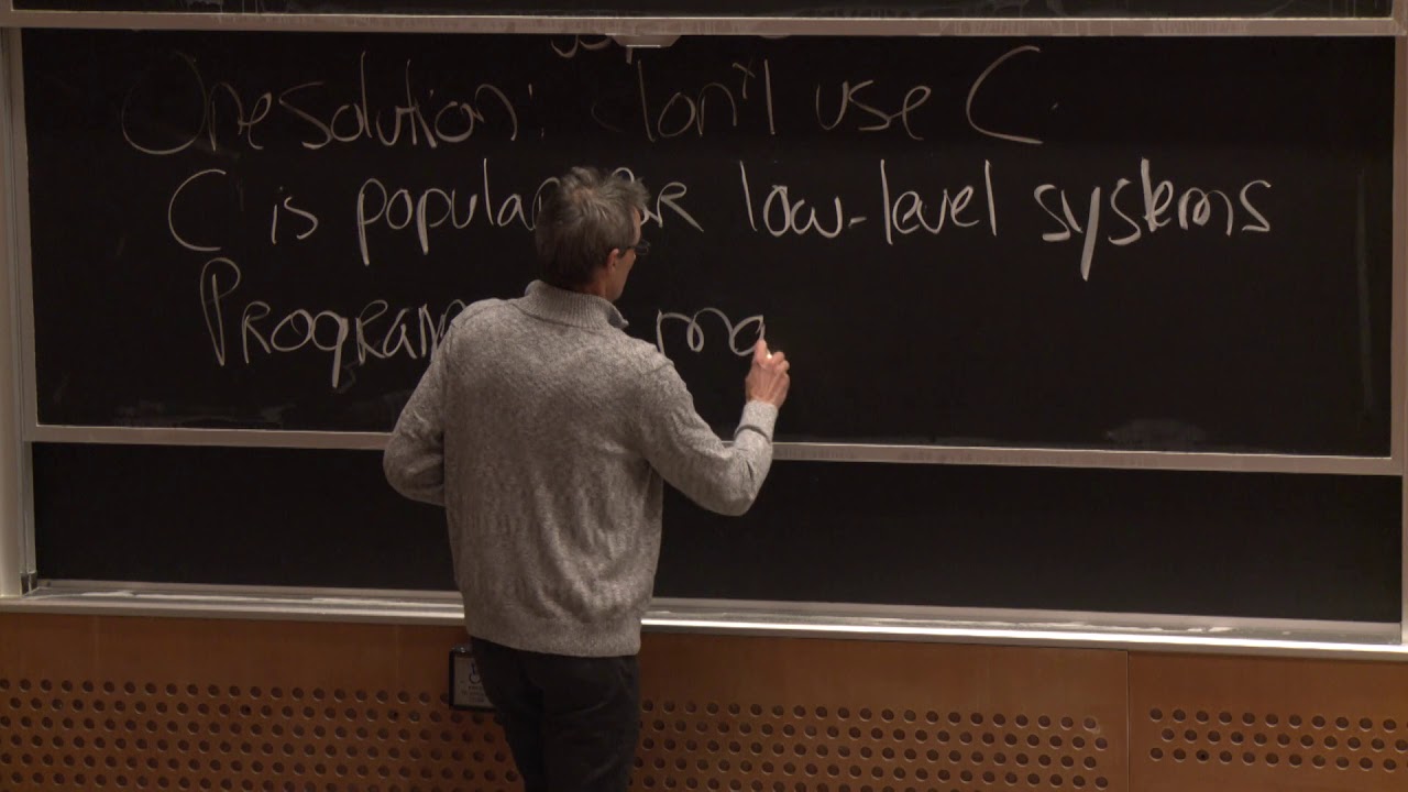 6.858 Spring 2020 Lecture 4: Buffer overflows