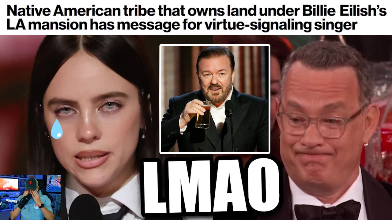 Ricky Gervais WAS RIGHT! | Billie Eilish REFUSES To Give Up STOLEN LAND After Grammys MELTDOWN!