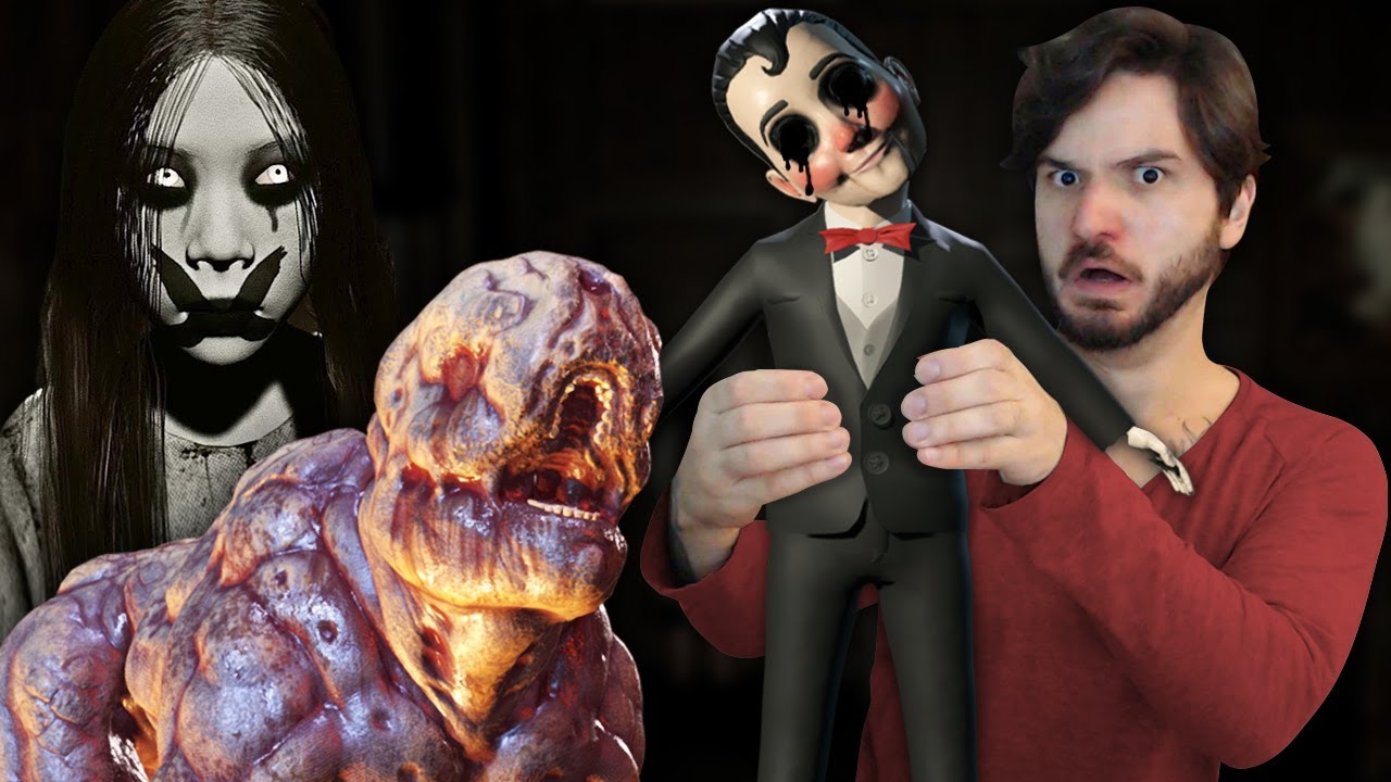 3 JOGOS DE TERROR RAIZ!
