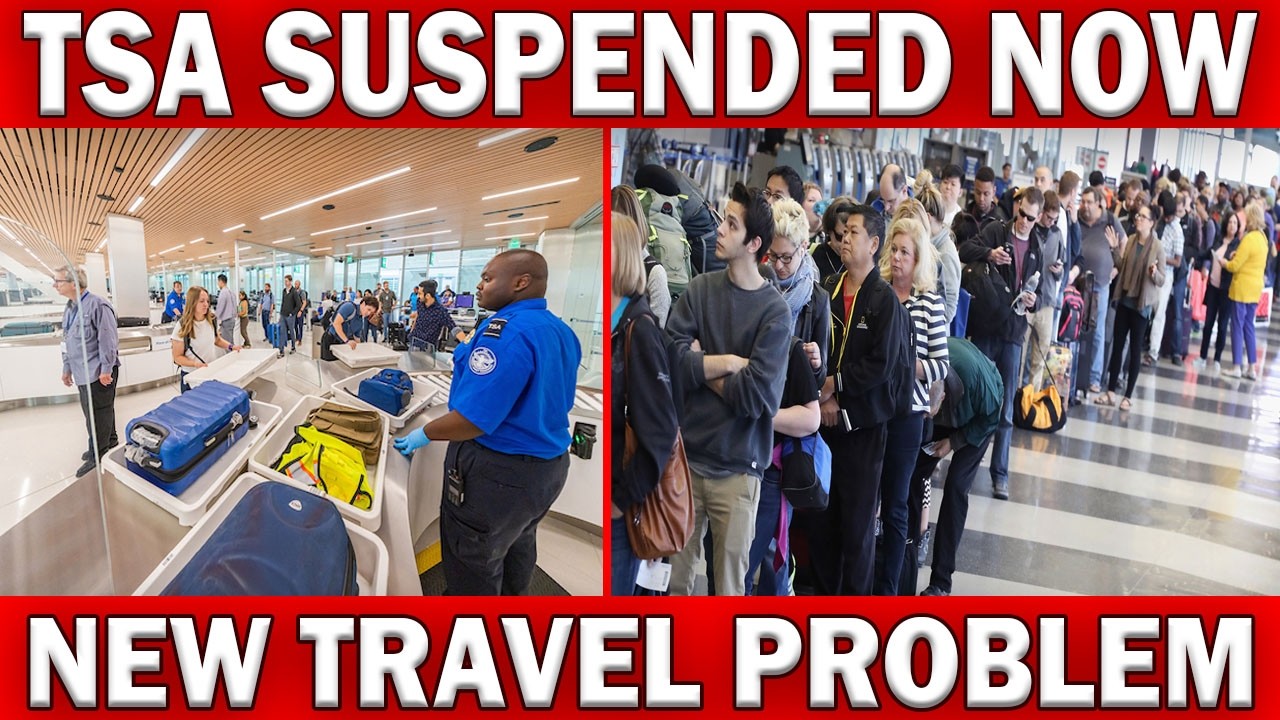 All Airports Hit! TSA Precheck and Global Entry Programs Suspended