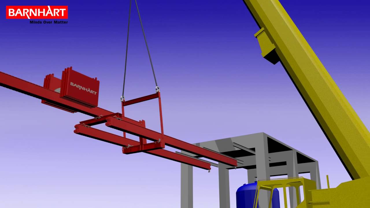 Barnhart Moveable Counterweight Double Beam Cantilever System