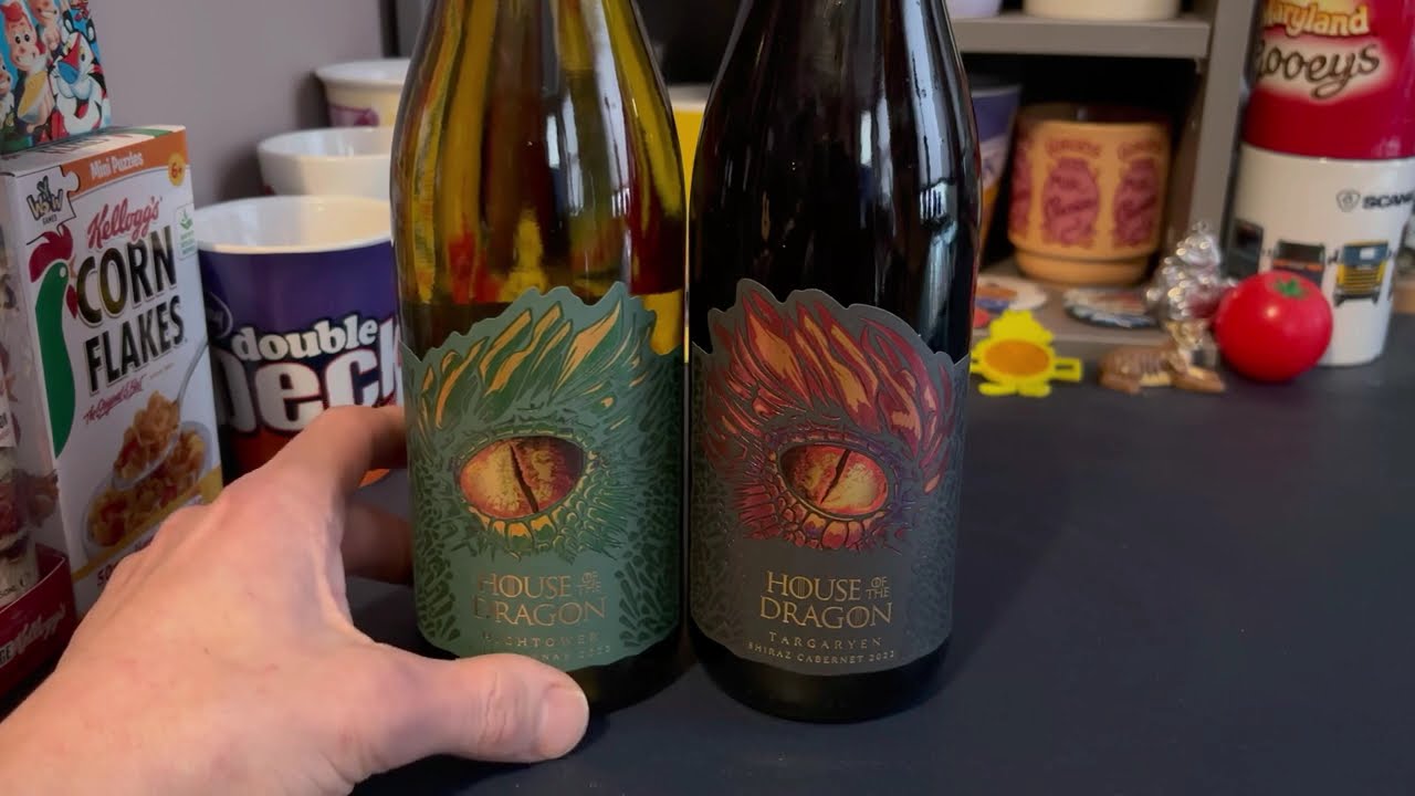 House of the Dragon wine taste test, (I'm not a wine drinker!)