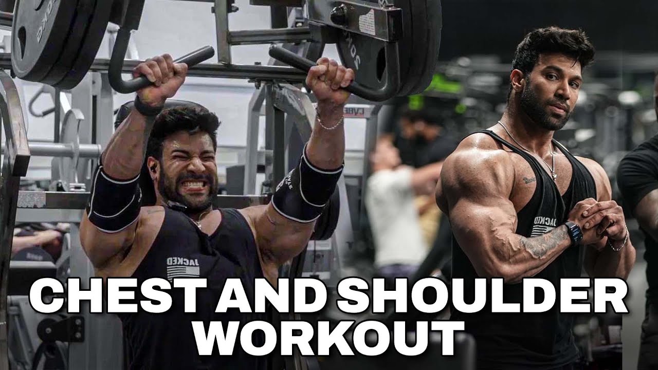 OFFSEASON PHYSIQUE UPDATE | PUSH DAY | Bhuwan Chauhan