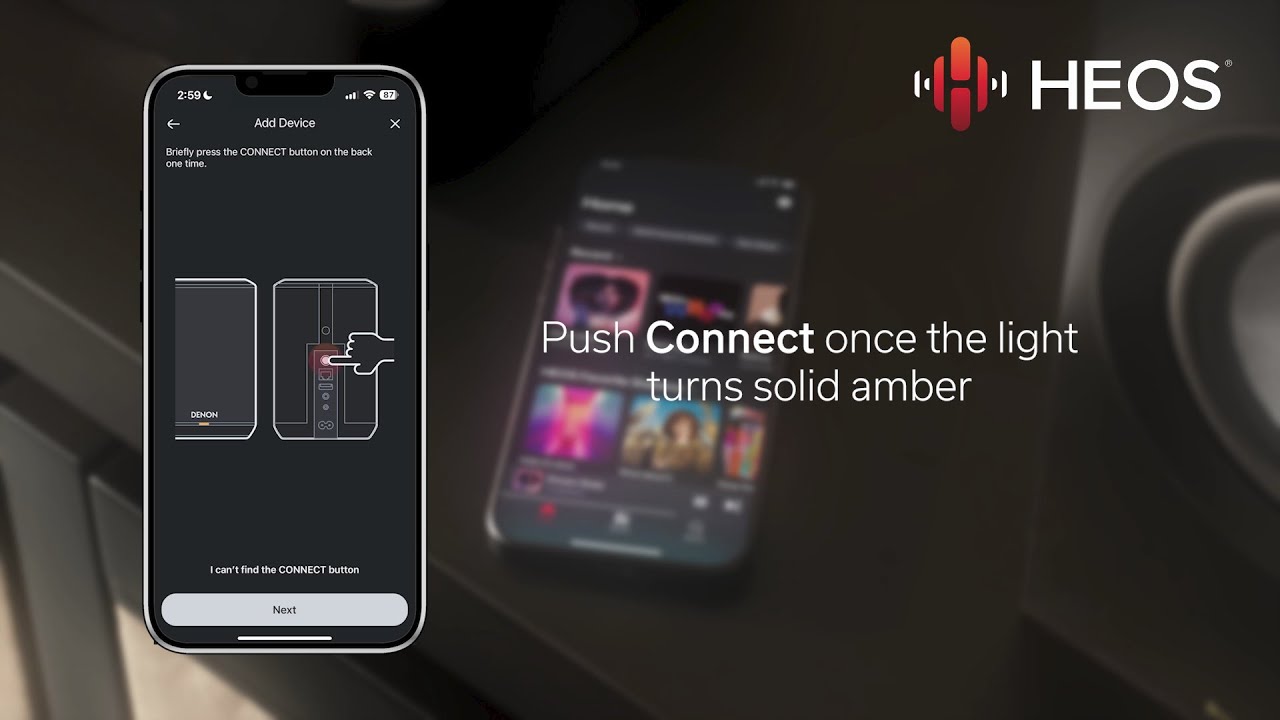 How to Connect a Denon Home Speaker