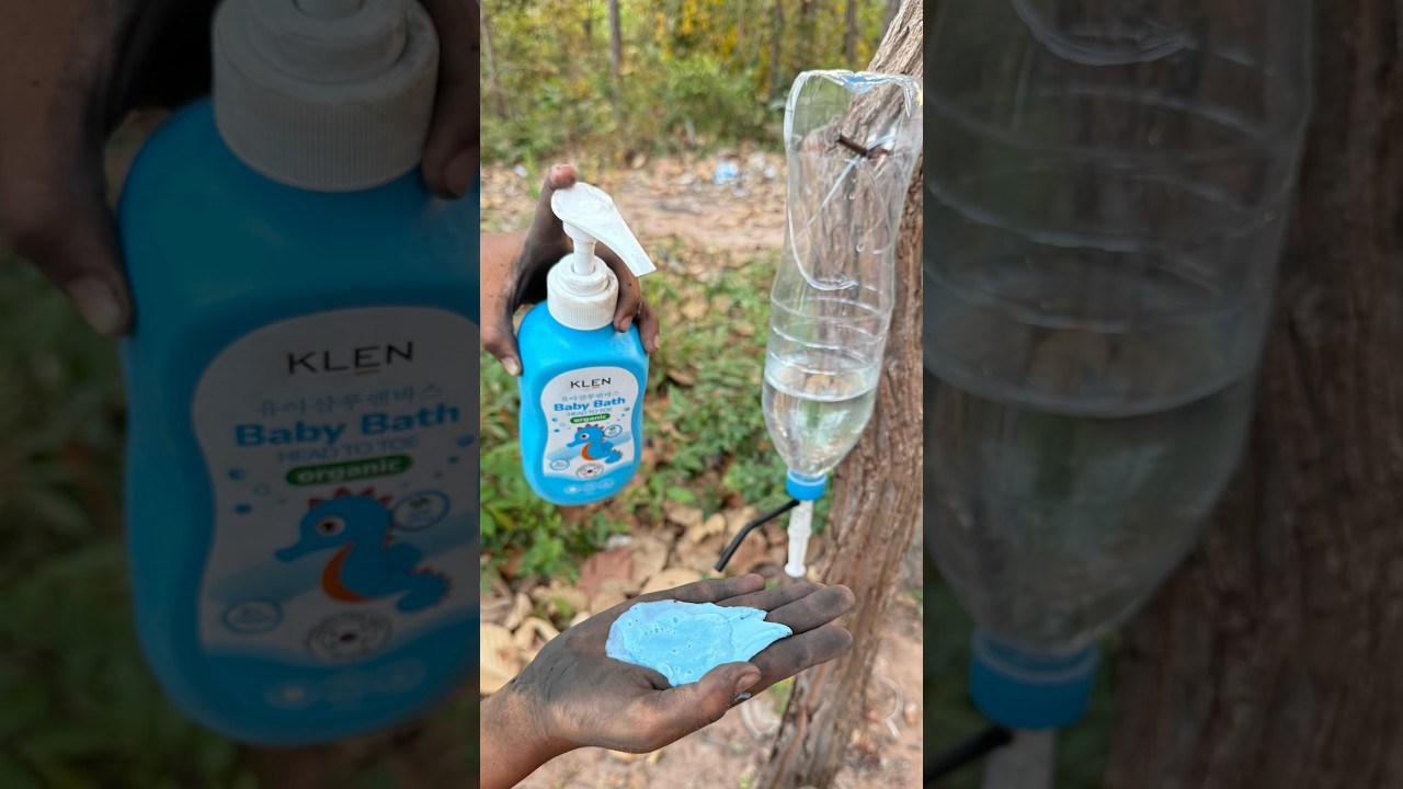 Survival Skills: Mom Shows to Make 100% Good Soap and Water #bushcraft #camping #outdoors