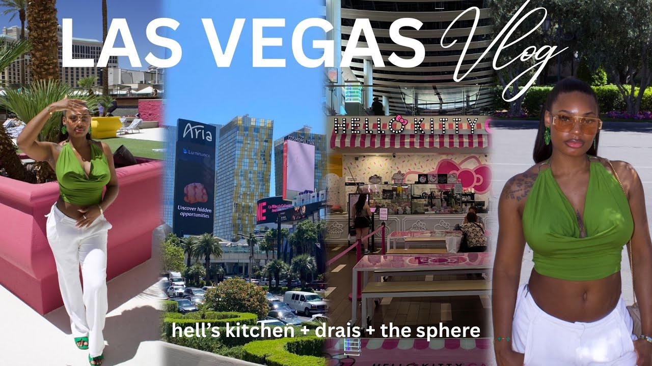 Las Vegas Travel Vlog | It's A Scam?! + Hell's Kitchen + Vacay Outfit Inspo + Exploring Vegas