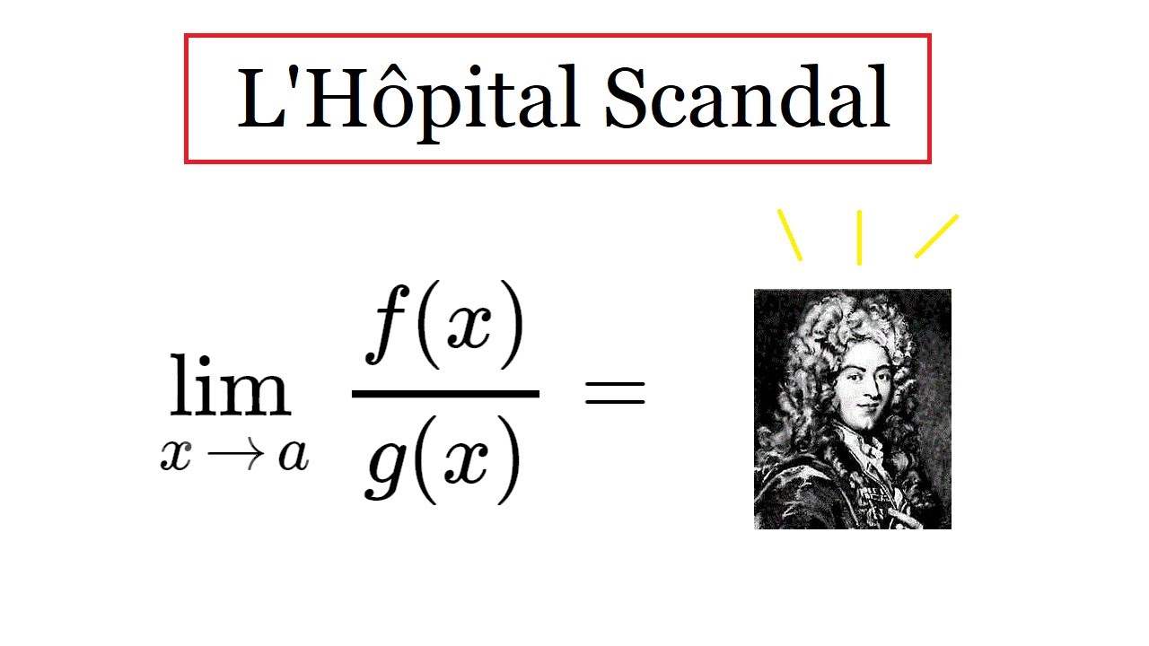 L Hopital: Scandal, Intuition, and Proof
