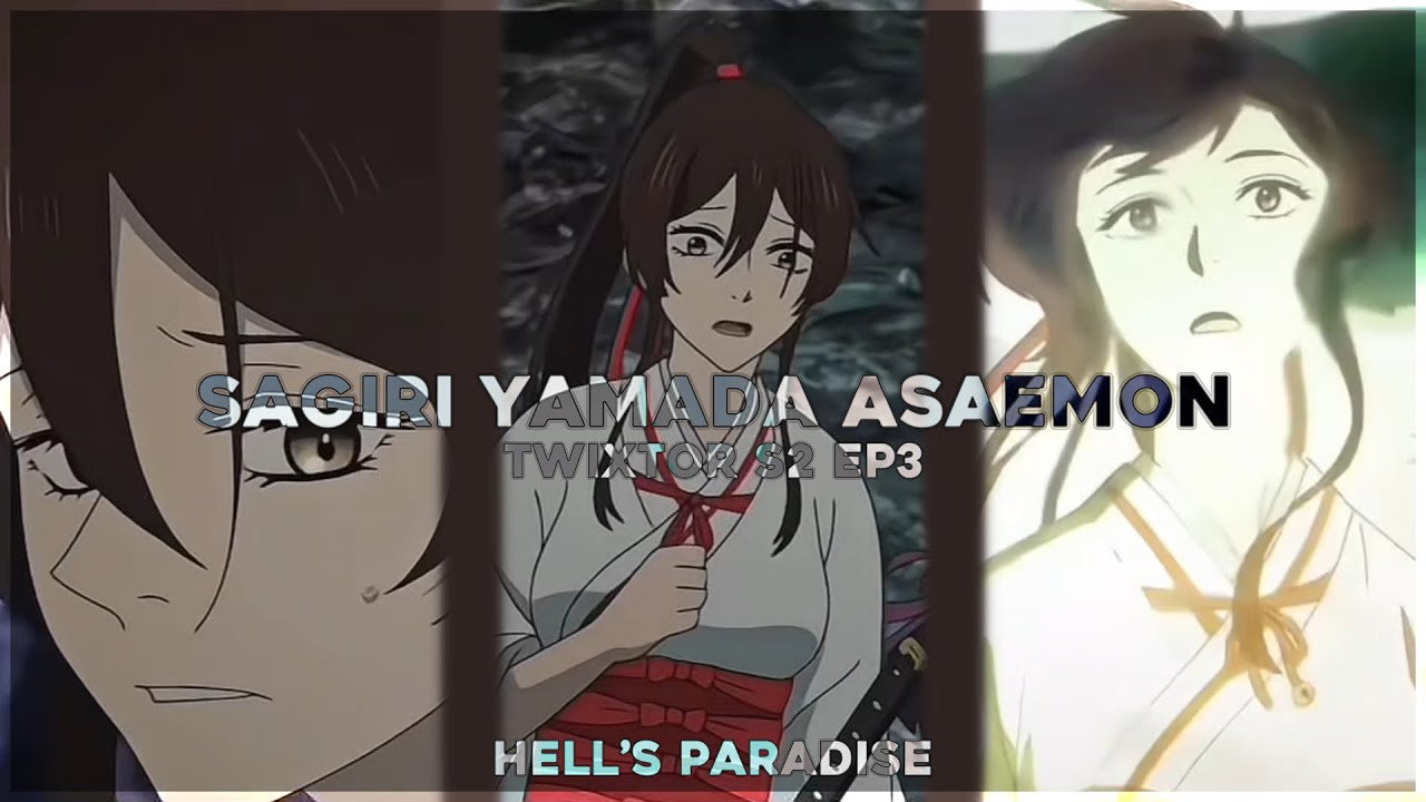 Sagiri Yamada Asaemon - Free Twixtor clips | hell’s paradise • season 2 épisode 3