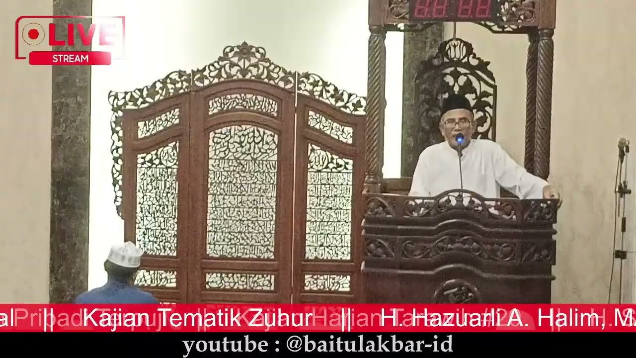 LIVE 📌 KAJIAN HARIAN TARAWIH #20
