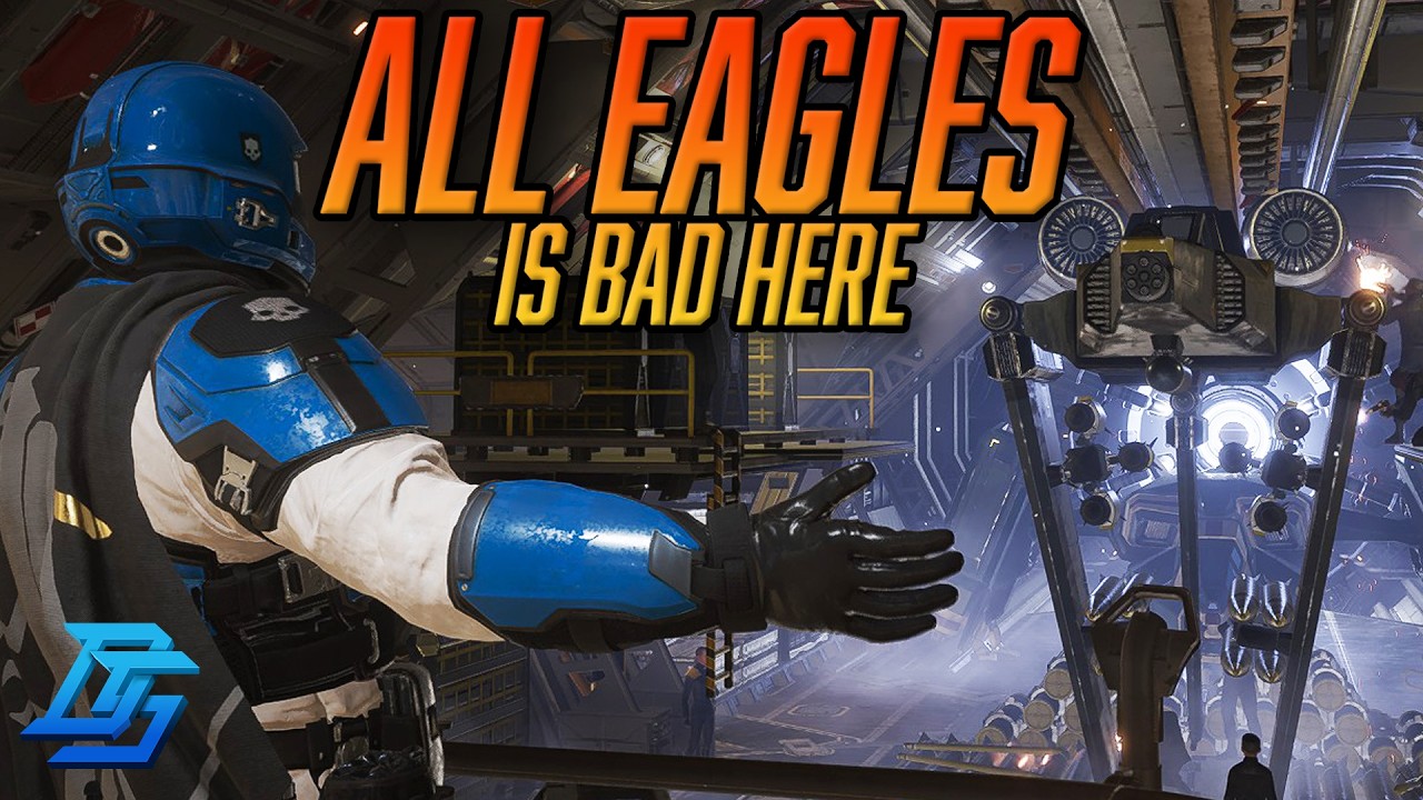 Helldivers 2 -  BRINGING ALL THE EAGLES INTO THE FOREST....BORE ROCK! #helldivers2
