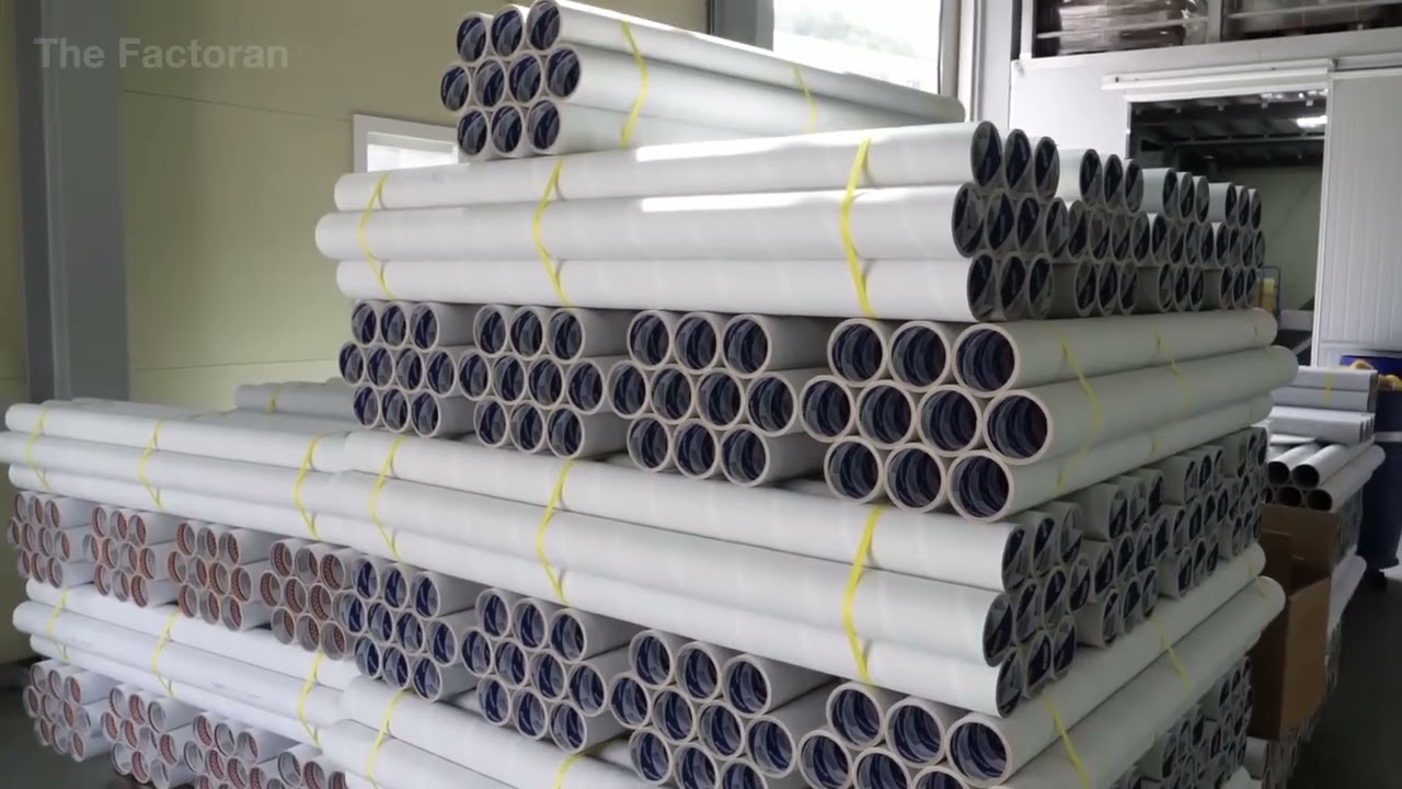 How Millions of Rolls of Adhesive Tape Are Made Inside Massive Tape Factories