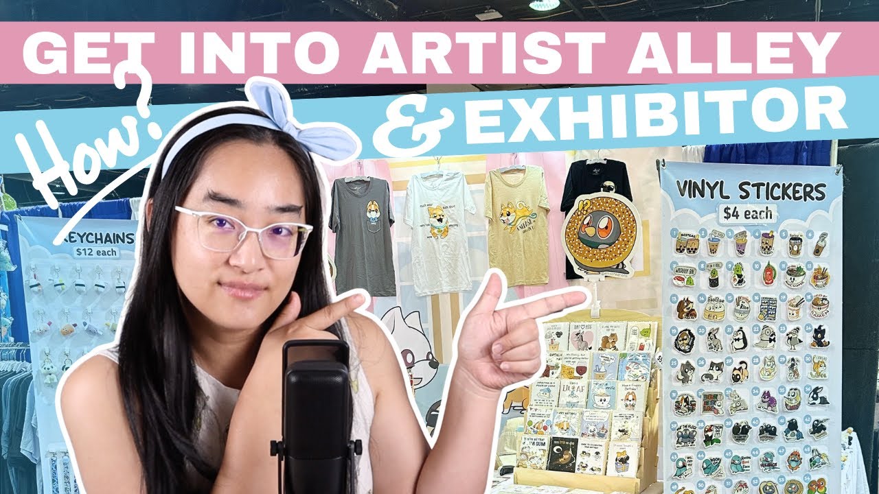 How to get into Artist Alley & Exhibitor Hall ♥ App Types, When to Apply, Last Chance Opportunities