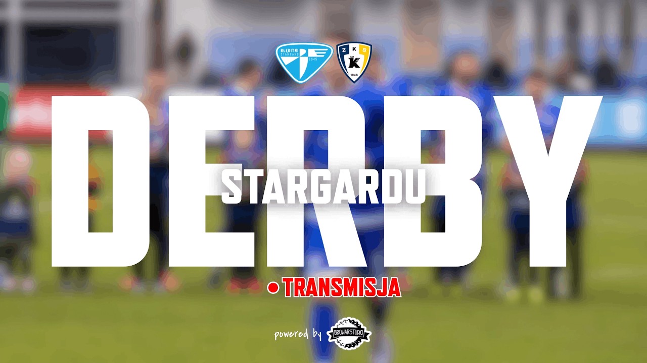 Błękitni Stargard &ndash; transmisja na żywo