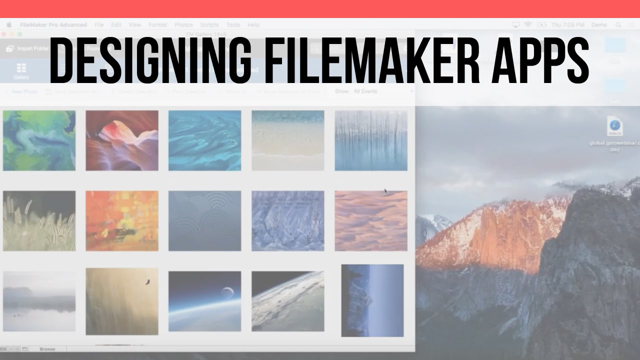 Designing FileMaker Apps - UI Design| User Group | FileMaker Pro 15 Videos | FileMaker 15 Training