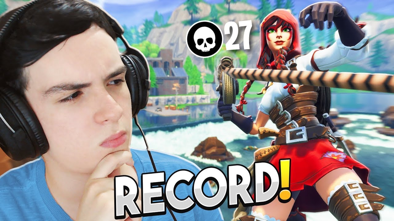 27 KILLS SOLO VS SQUAD, MEU NOVO RECORDE PESSOAL TEMPORADA 6 l FORTNITE