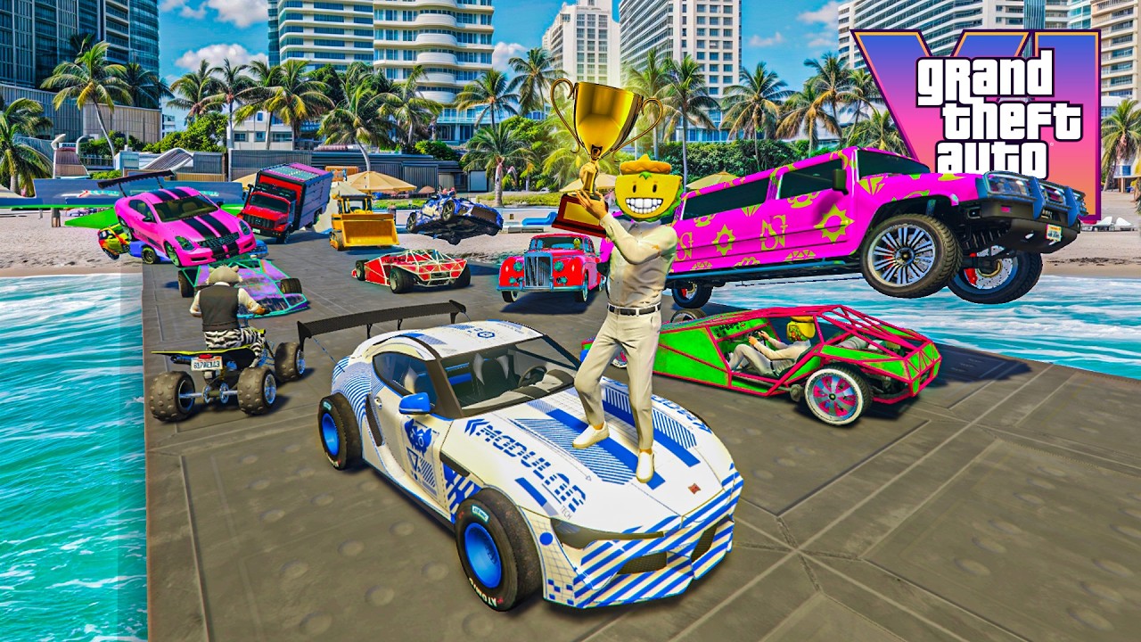 CARA A CARA CON COCHES ALEATORIOS Y EL &Uacute;LTIMO EXPLOTA! VICTORIA ESPECIAL GTA 6!! - GTA 5 ONLINE