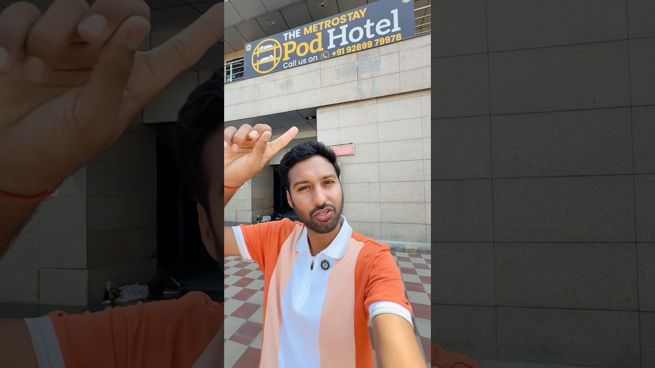 Affordable Stay at New delhi railway station The Metrostay #shorts