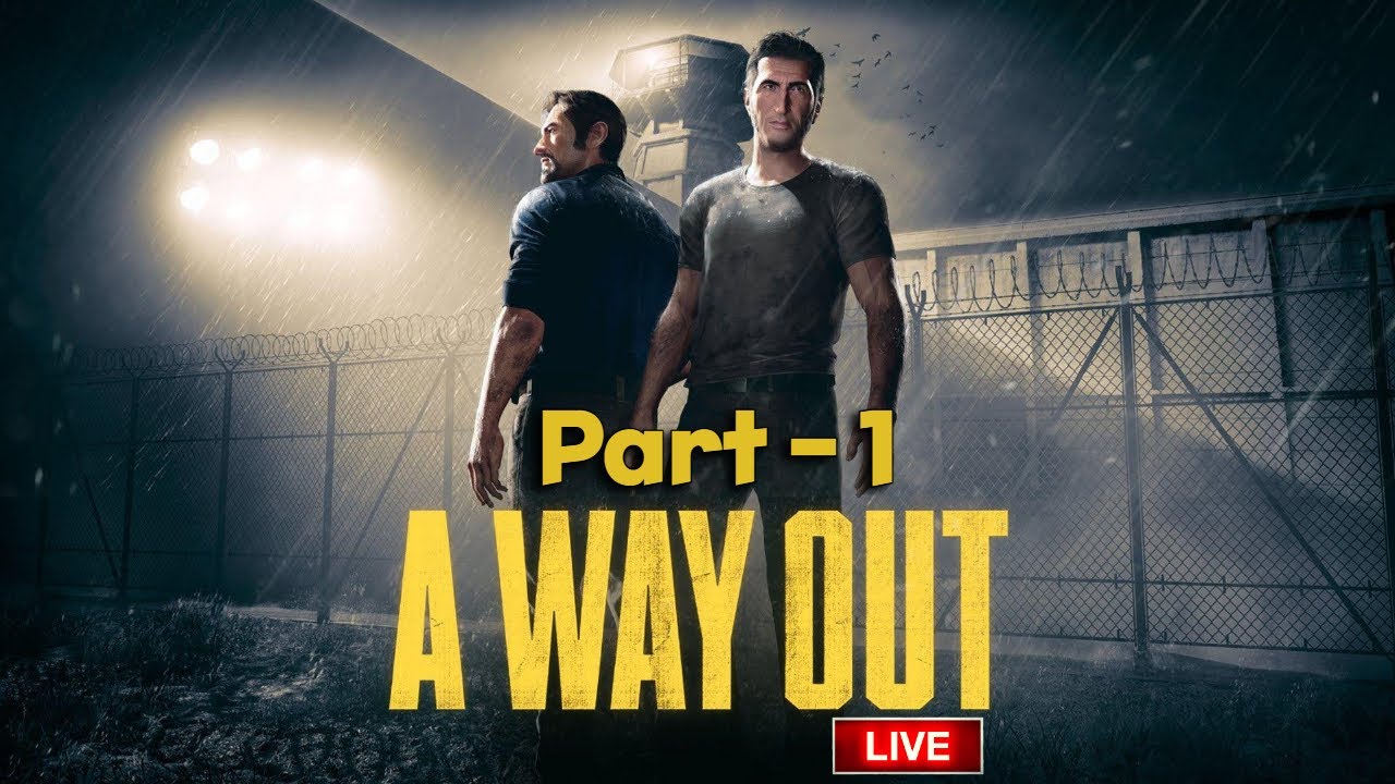 🛑A Way out || Online Multiplayer Game || Dark VJ Gaming