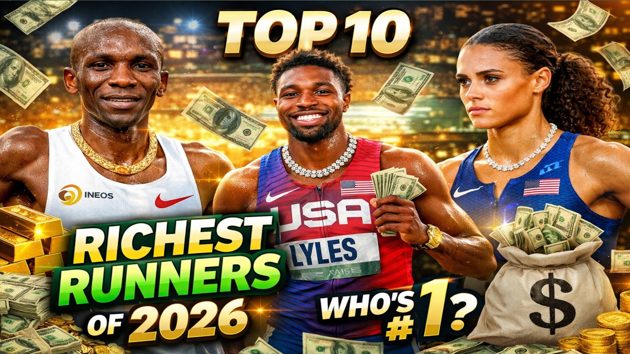 Top 10 Richest Runners in 2026 💰🏃‍♂️ | Millionaire Athletes Ranked | Best Top 10 Info