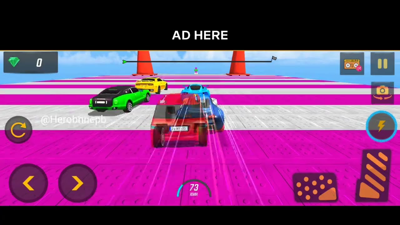 Stunt Car Games 3D - Mega Ramp