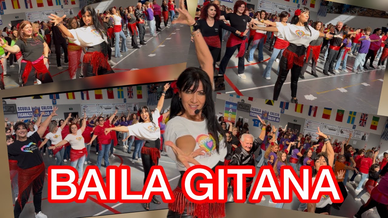 BAILA GITANA - Samba coreografia Petronela Calciu / balli di gruppo 2025 /social dance /latin dance