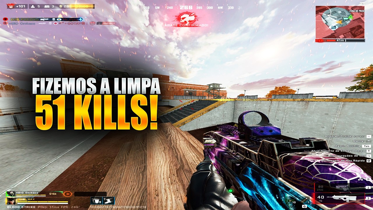 A química voltou… 51 KILLS na partida