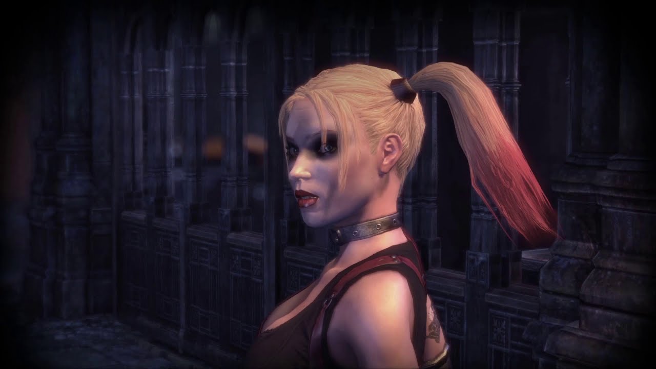 Batman: Arkham City  || All 1080p Harley Quinn Scenes || Logoless